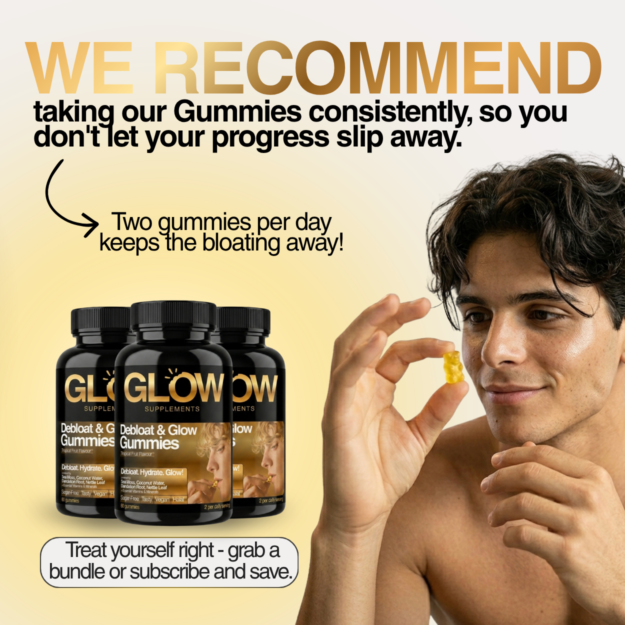 Debloat & Glow Gummies GLOW